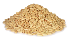 Whole pine kernels