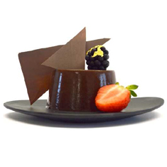 Budino al cioccolato vegan